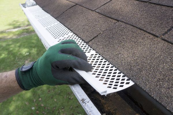 Gutter Filter Installation in Herndon
